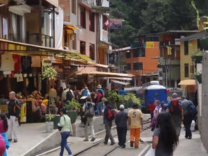 Informations pratiques sur le village d'Aguas Calientes.